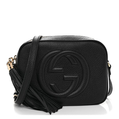 Gucci Pebbled Calfskin Small Soho Disco Bag Black 1 of 12