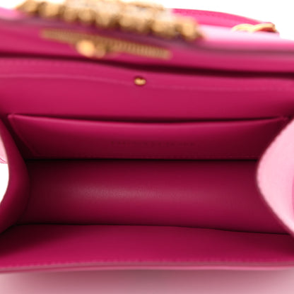 Dolce & Gabbana Smooth Calfskin Small Devotion Envelope Top Handle Bag Pink 5 of 7