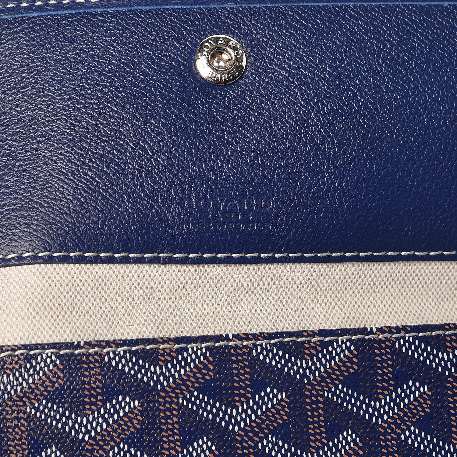 Goyard Goyardine Saint Louis XXL Navy 8 of 15