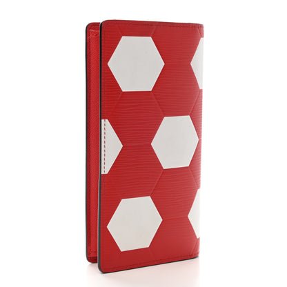 Louis Vuitton Epi World Cup Brazza Wallet Red 3 of 6