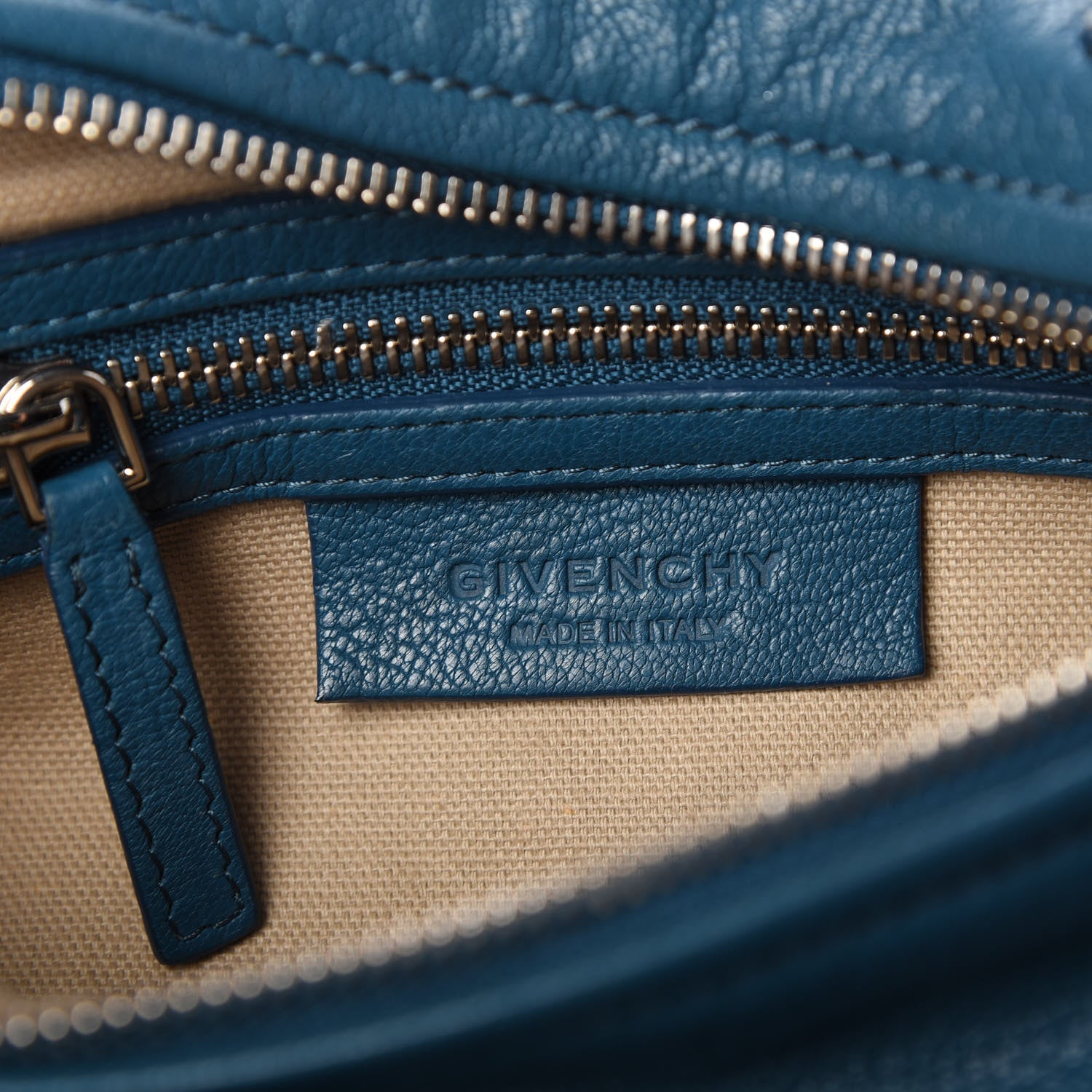 Givenchy Sugar Goatskin Mini Pandora Medium Blue 8 of 9