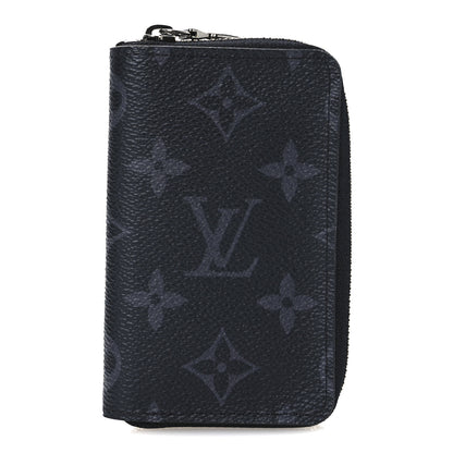 Louis Vuitton Monogram Eclipse Zippy Coin Purse Vertical 1 of 8