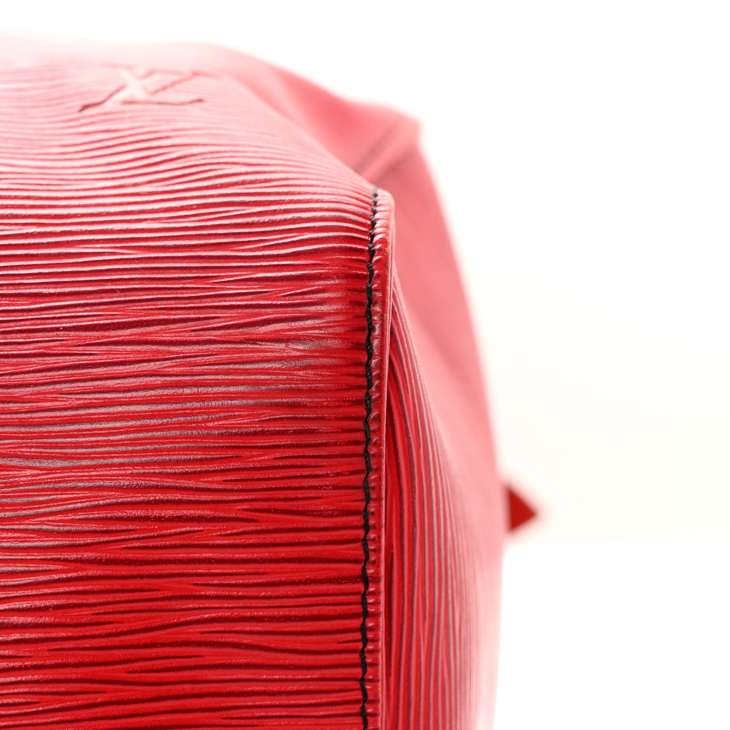 Louis Vuitton Epi Keepall 55 Castillan Red 10 of 16