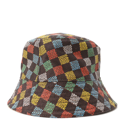 Louis Vuitton Damier LV Vers Reversible Bucket Hat Brown 3 of 7
