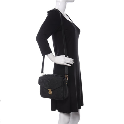 Louis Vuitton Empreinte Pochette Metis Black 2 of 9