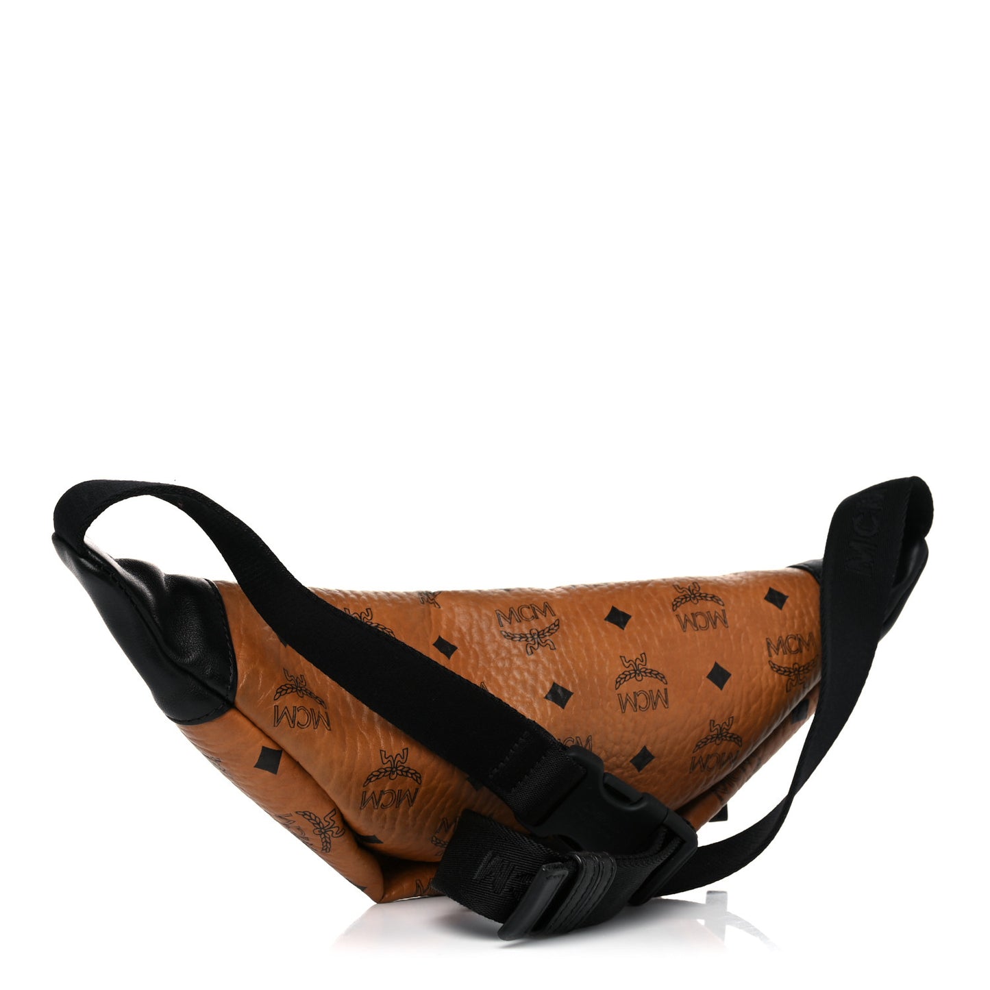 Visetos Waist Bag Black Cognac