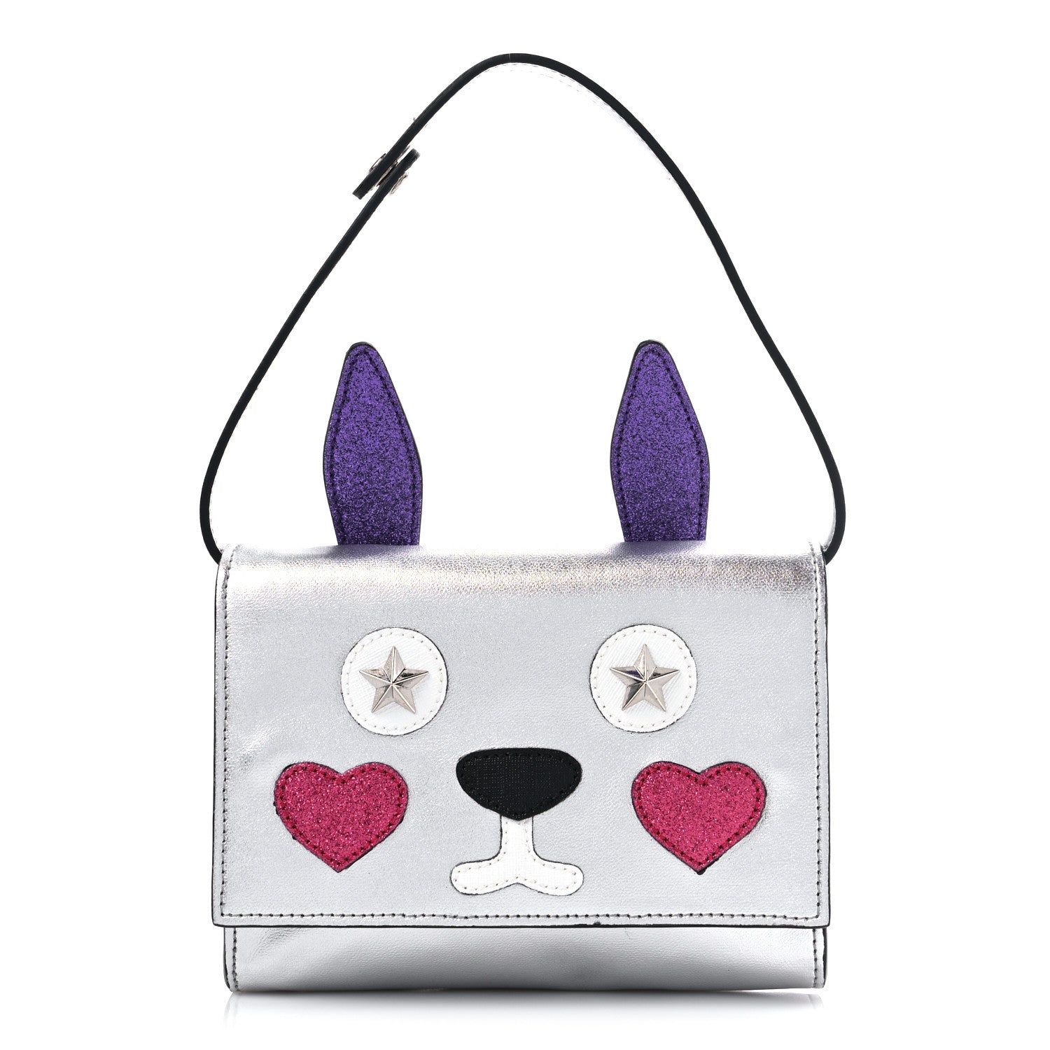 Gucci Metallic Calfskin Childrens Rabbit Bag Silver 1151771 – FASHIONPHILE