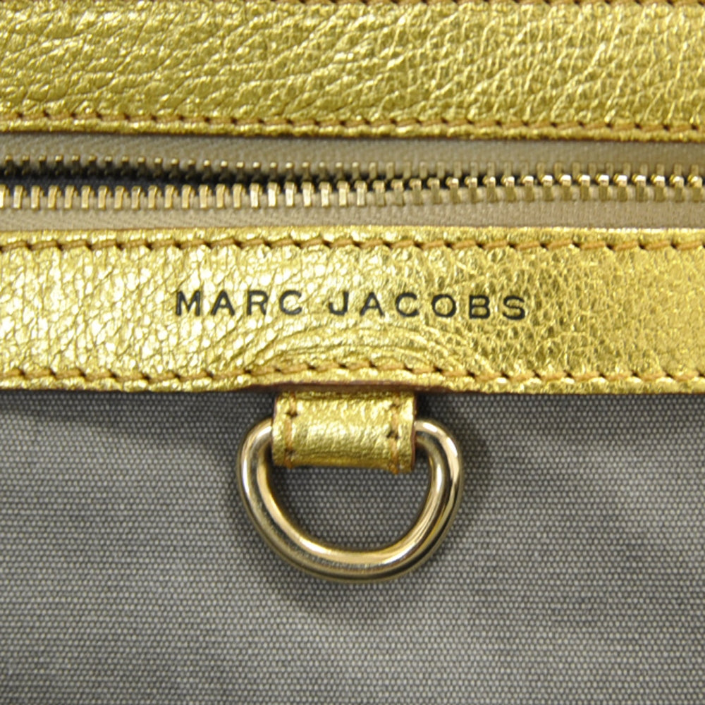 Quilted Leather Stam Metallic Gold
