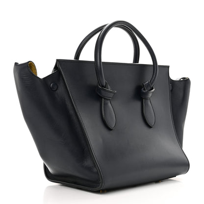 Celine Smooth Calfskin Small Tie Knot Tote Navy Blue 3 of 11
