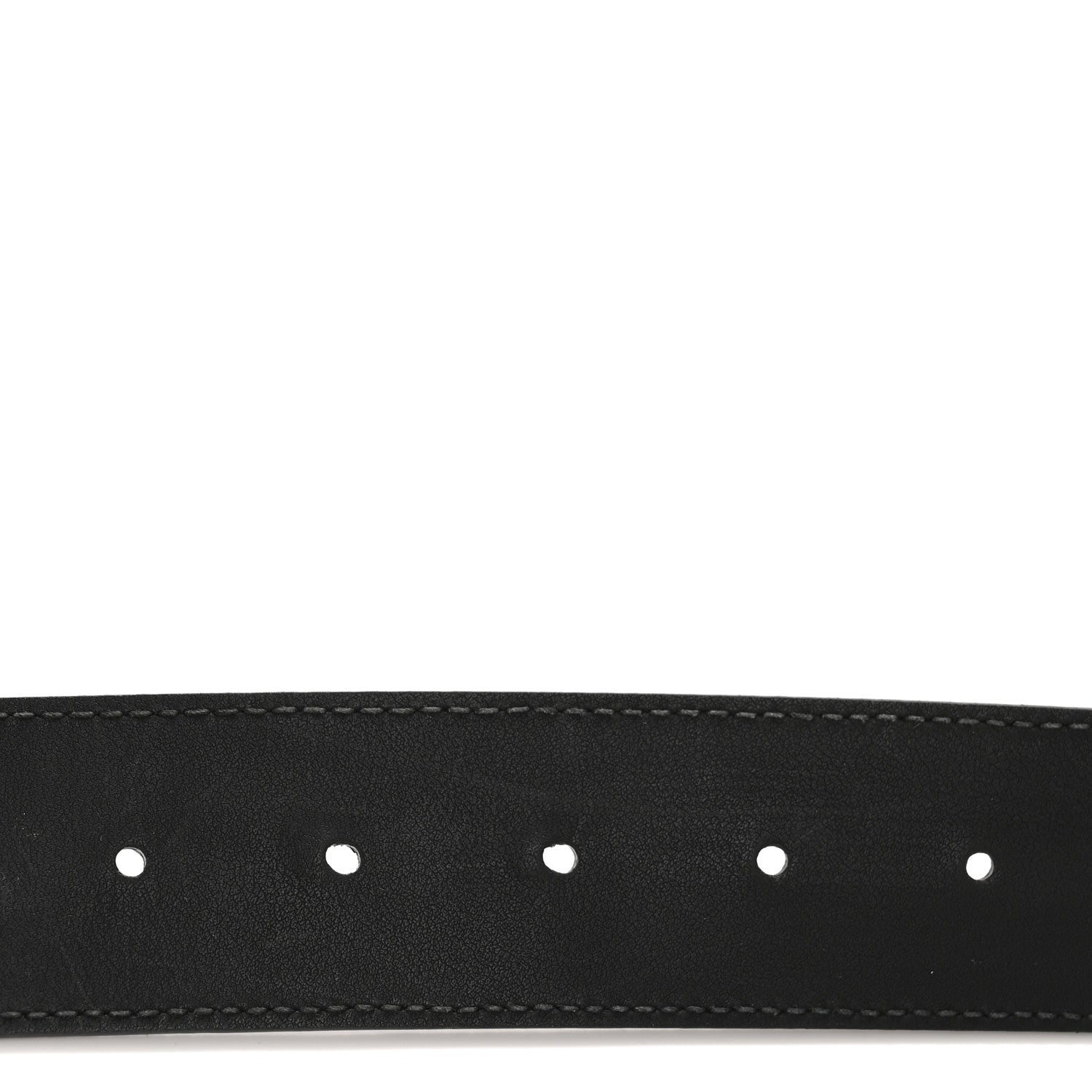 Gucci Textured Calfskin Double G Belt 90 36 Black 4 of 7
