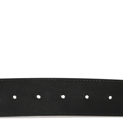 Gucci Textured Calfskin Double G Belt 90 36 Black 4 of 7