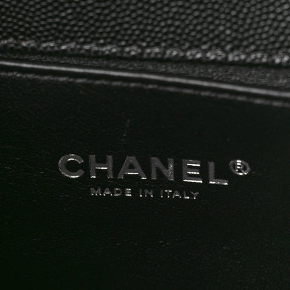 Chanel Caviar Quilted Medium Boy Flap Black 6 of 10