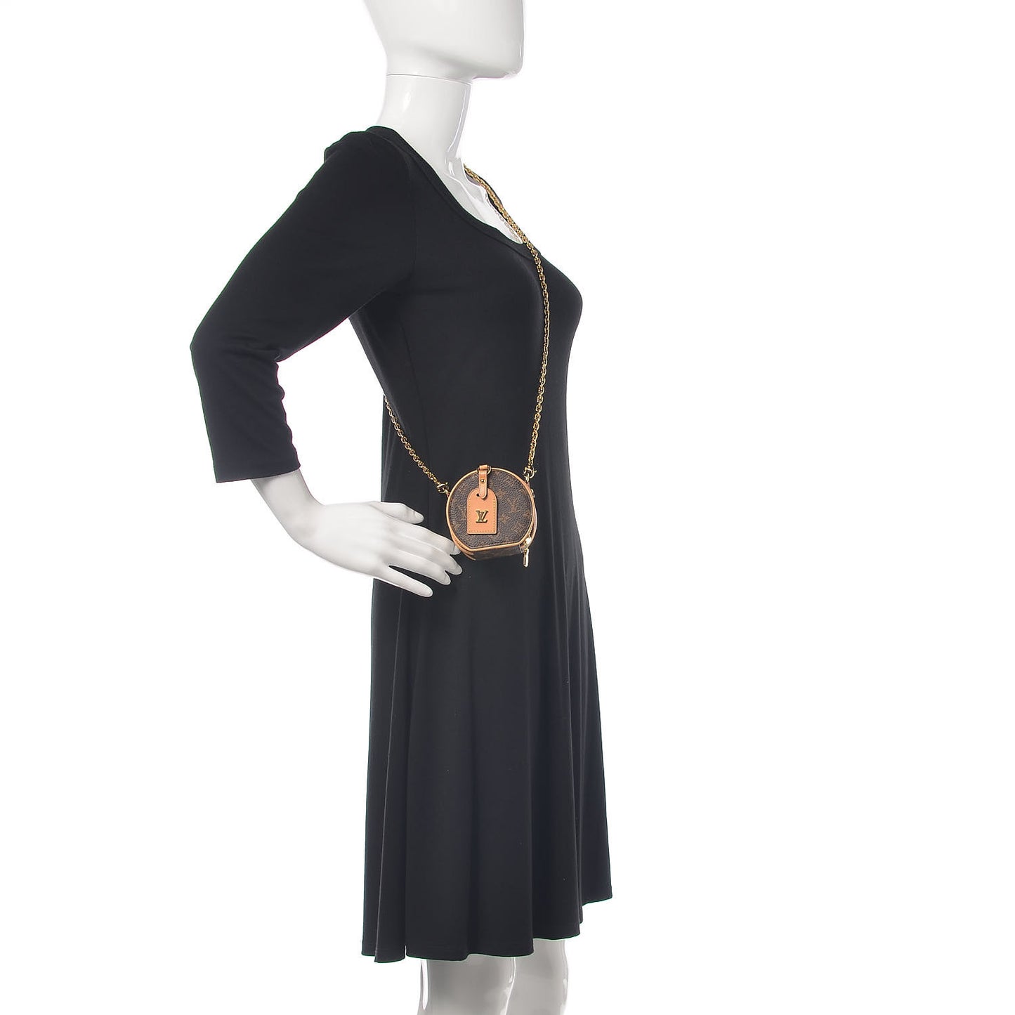 Monogram Boite Chapeau Necklace