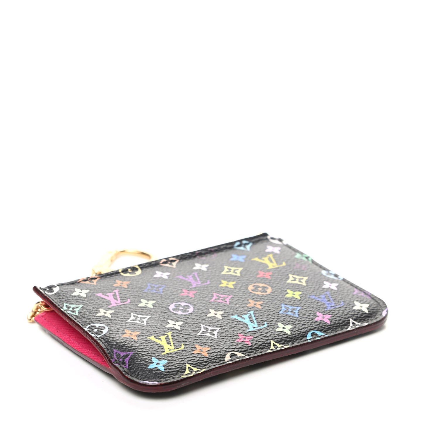 Monogram Multicolor Key Pouch Black Grenade