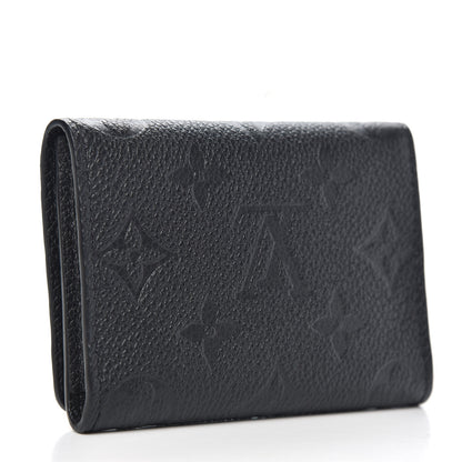Louis Vuitton Empreinte Business Card Holder Black 3 of 6