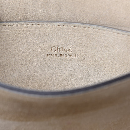 Chloe Suede Calfskin Small Faye Shoulder Bag Tobacco 6 of 17
