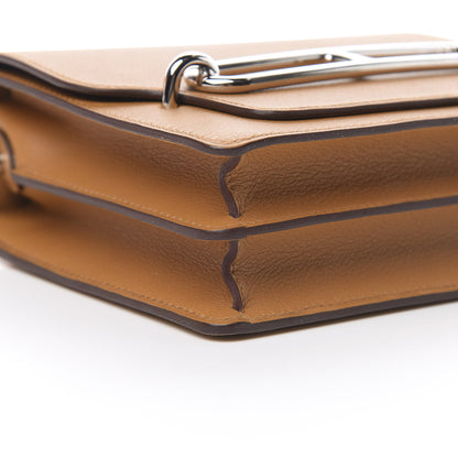 Hermes Evercolor Verso Mini Sac Roulis Caramel Rose D'Ete 9 of 11