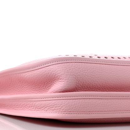 Hermes Taurillon Clemence Evelyne III PM Rose Sakura 8 of 9