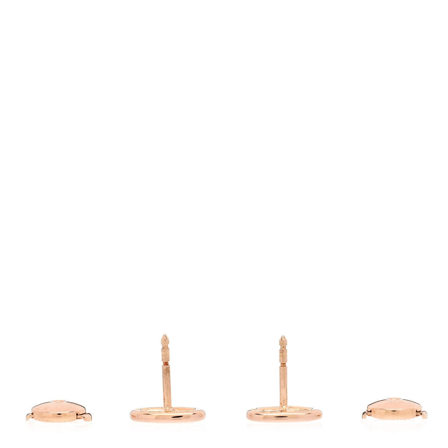 18K Rose Gold TPM Farandole Stud Earrings
