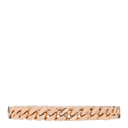 Hermes 18K Rose Gold Diamond PM Kelly Chaine Bracelet SH 2 of 3