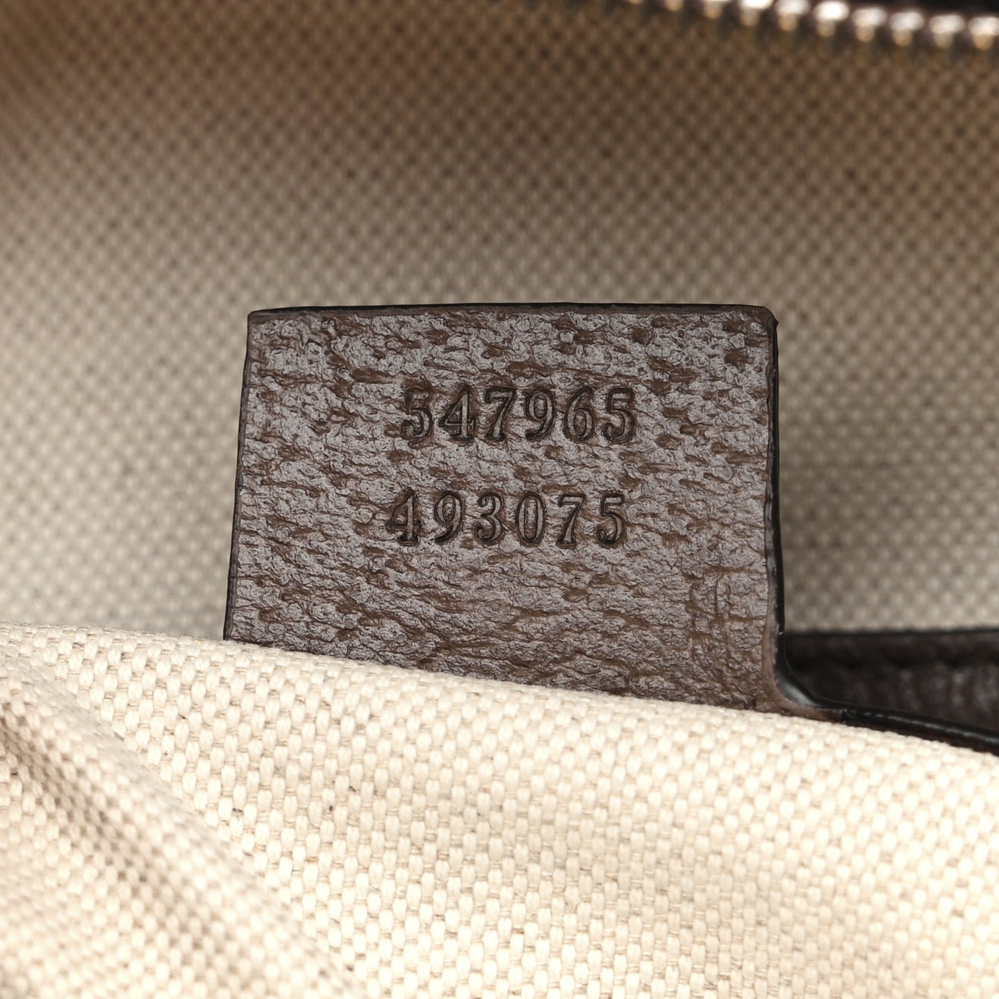 GG Supreme Monogram Calfskin Web Small Ophidia Day Backpack Beige Ebony New Acero