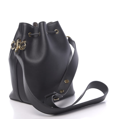 Fendi Vitello Grace Matte F is Fendi Grande Mon Tresor Bucket Bag Black 3 of 10