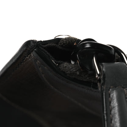 Fendi Vitello Century Elite Monster Eyes Pouch Black Graphite 10 of 12