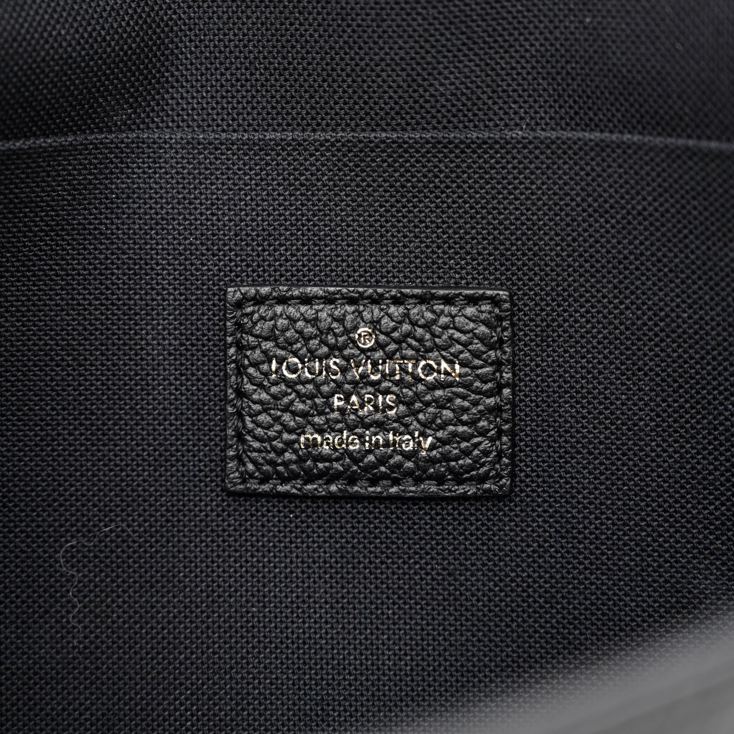 Louis Vuitton Empreinte Pochette Felicie Chain Wallet Black 6 of 12