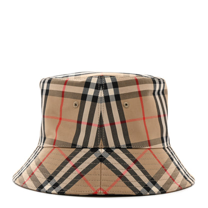 Burberry Technical Cotton Vintage Check Bucket Hat L Archive Beige 5 of 9