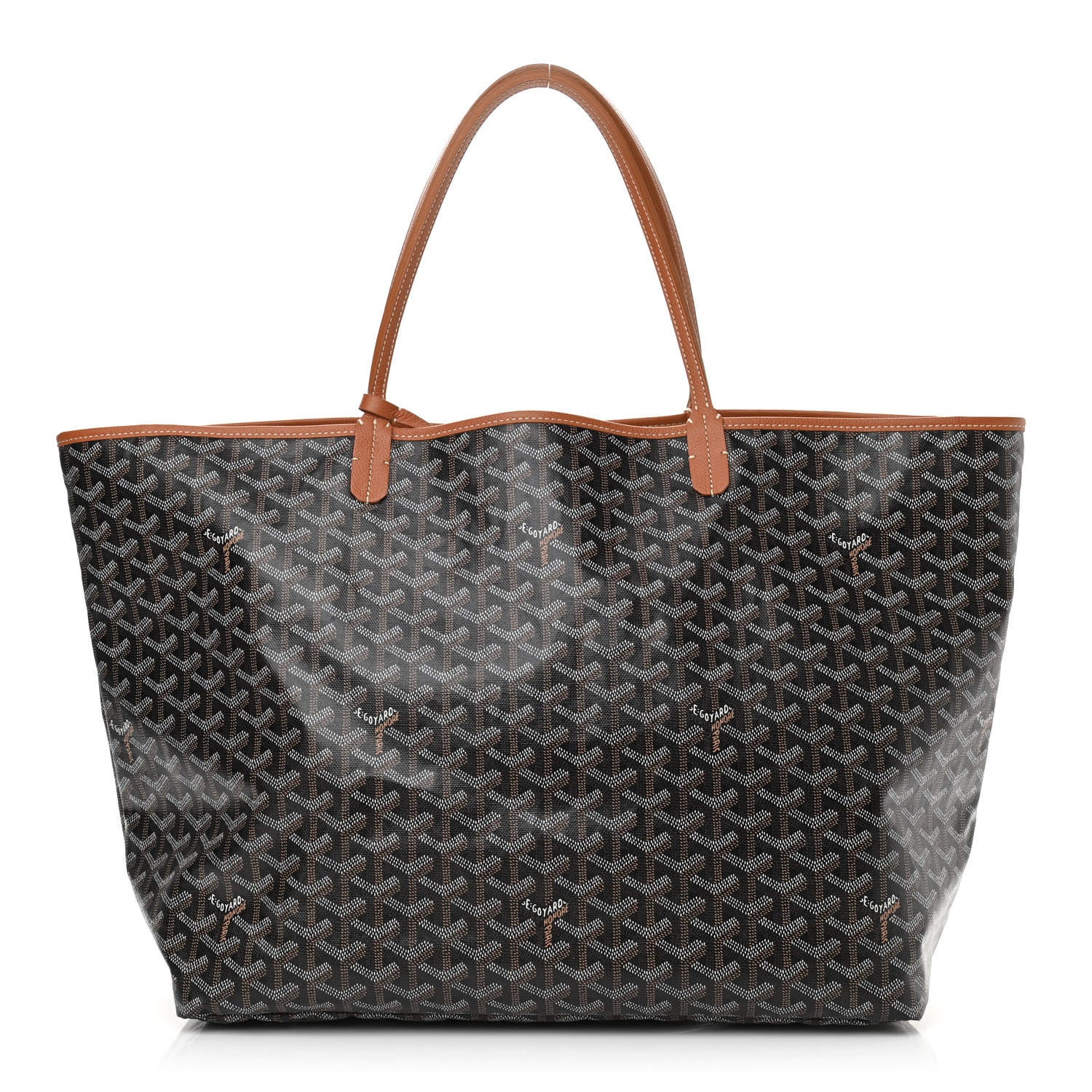 Goyard Goyardine Saint Louis GM Black Gold 2 of 14