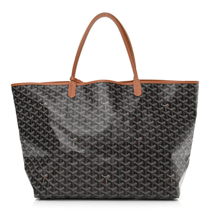 Goyard Goyardine Saint Louis GM Black Gold 2 of 14