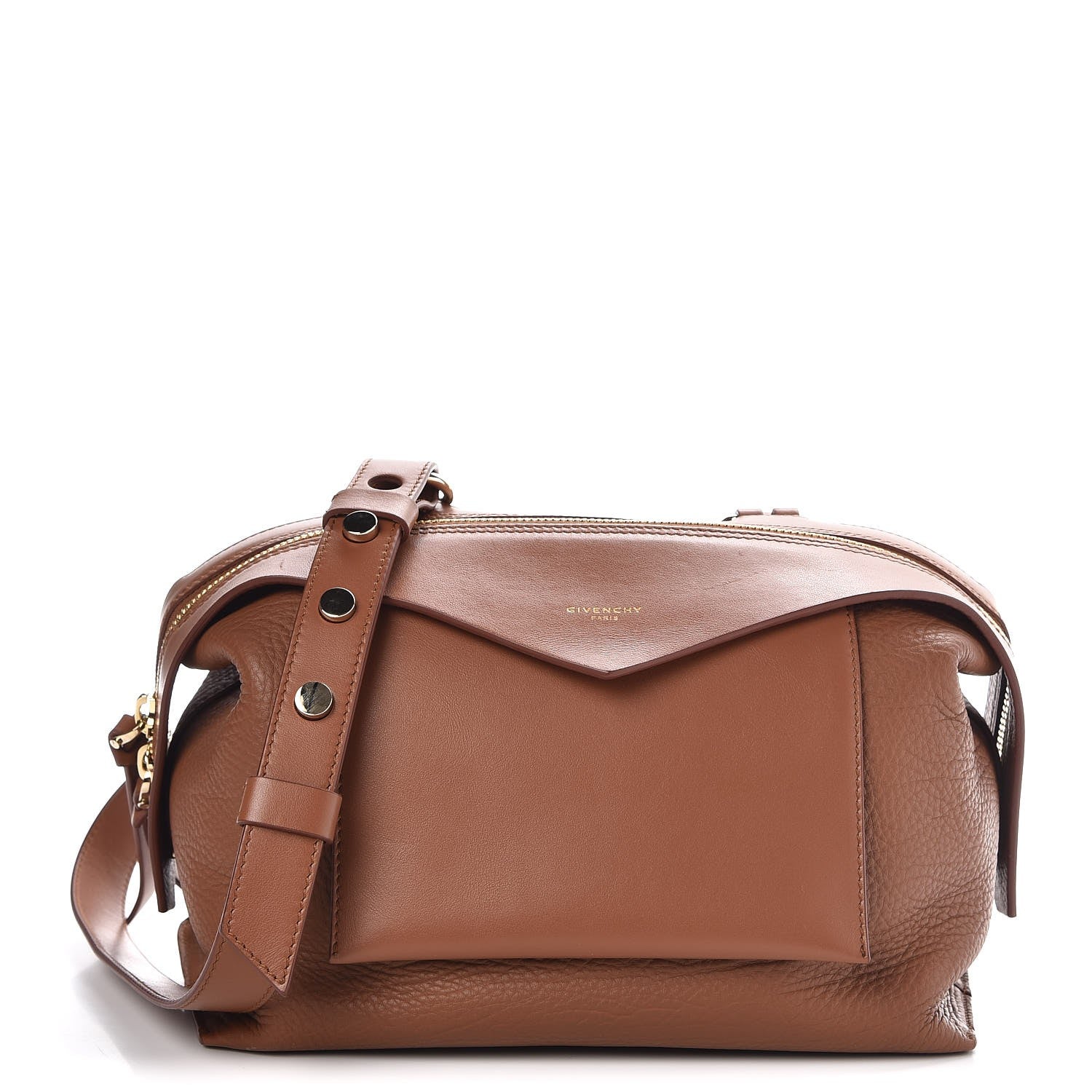 Givenchy Calfskin Small Sway Cognac 1 of 10