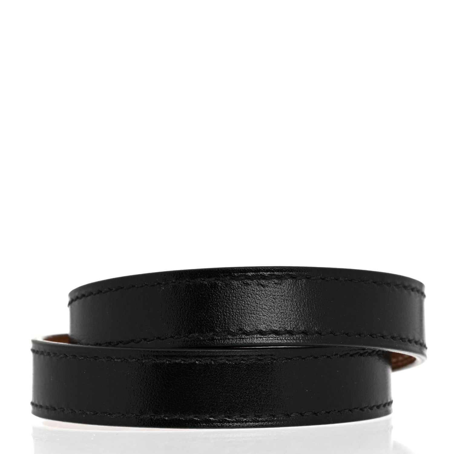 Hermes Box Kelly Double Tour Bracelet S Black 3 of 7