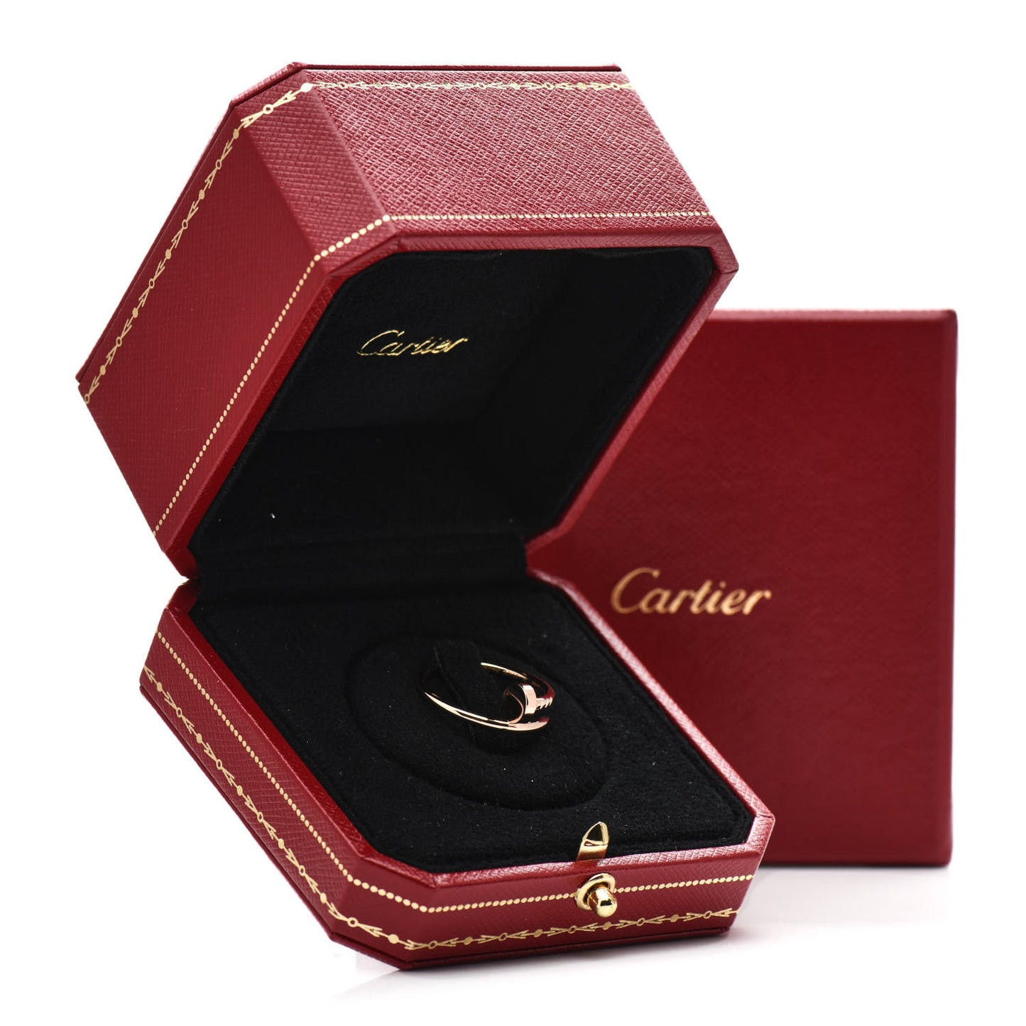 18K Pink Gold Small Juste Un Clou Ring 51 5.75