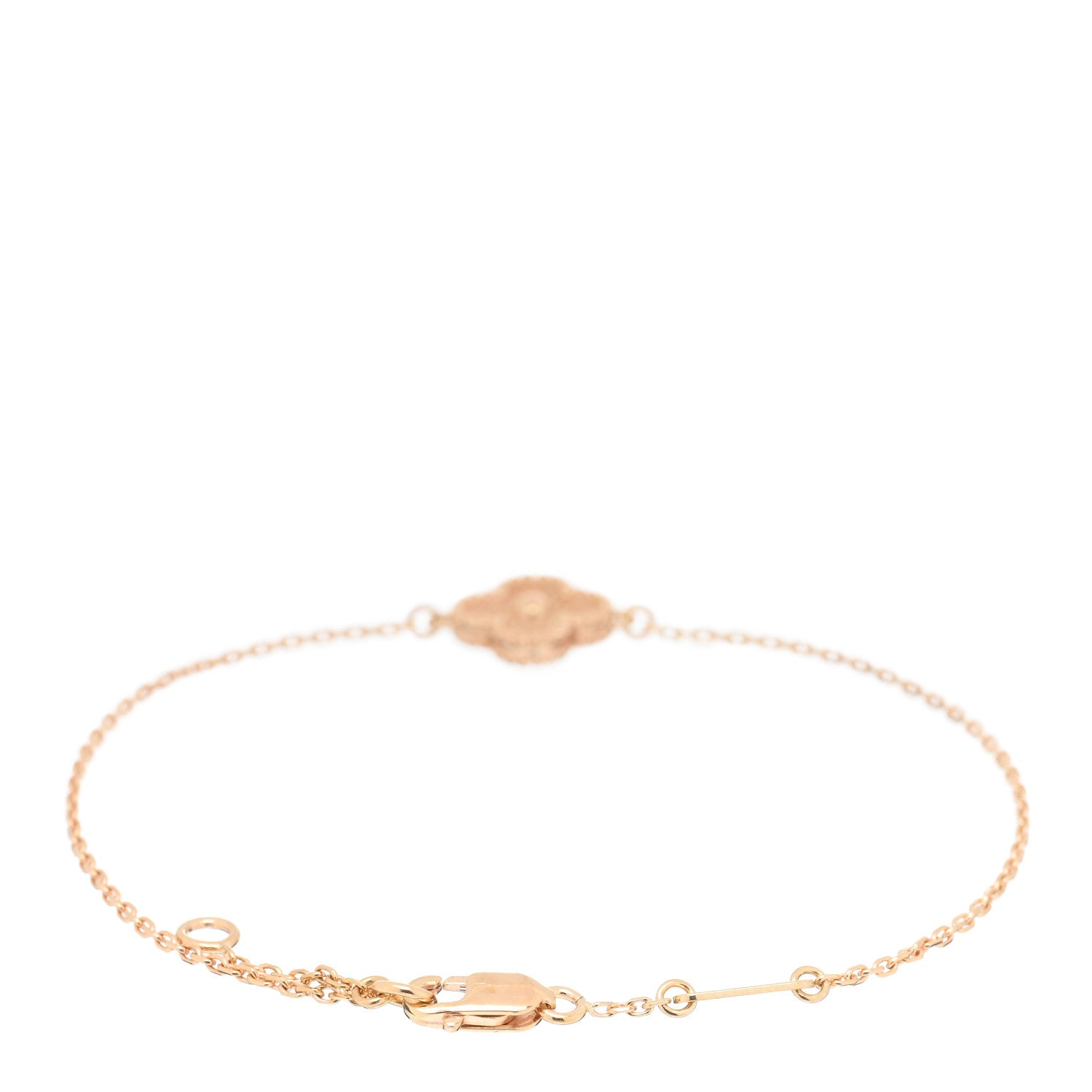 Van Cleef & Arpels 18K Rose Gold Sweet Alhambra Bracelet 2 of 3