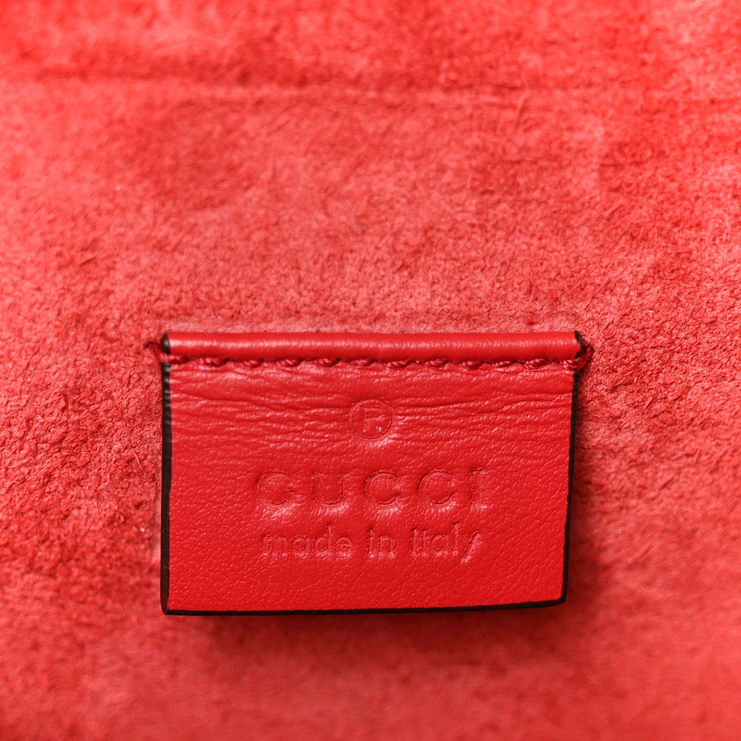 GG Supreme Monogram Small Dionysus Shoulder Bag Red