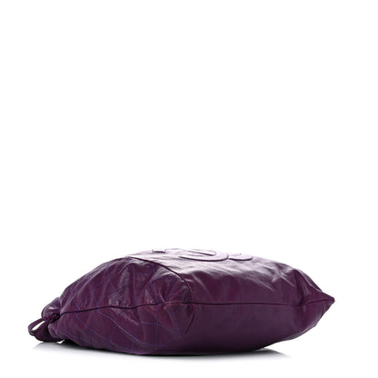 Chanel Caviar 31 Drawstring Tote Purple 4 of 10