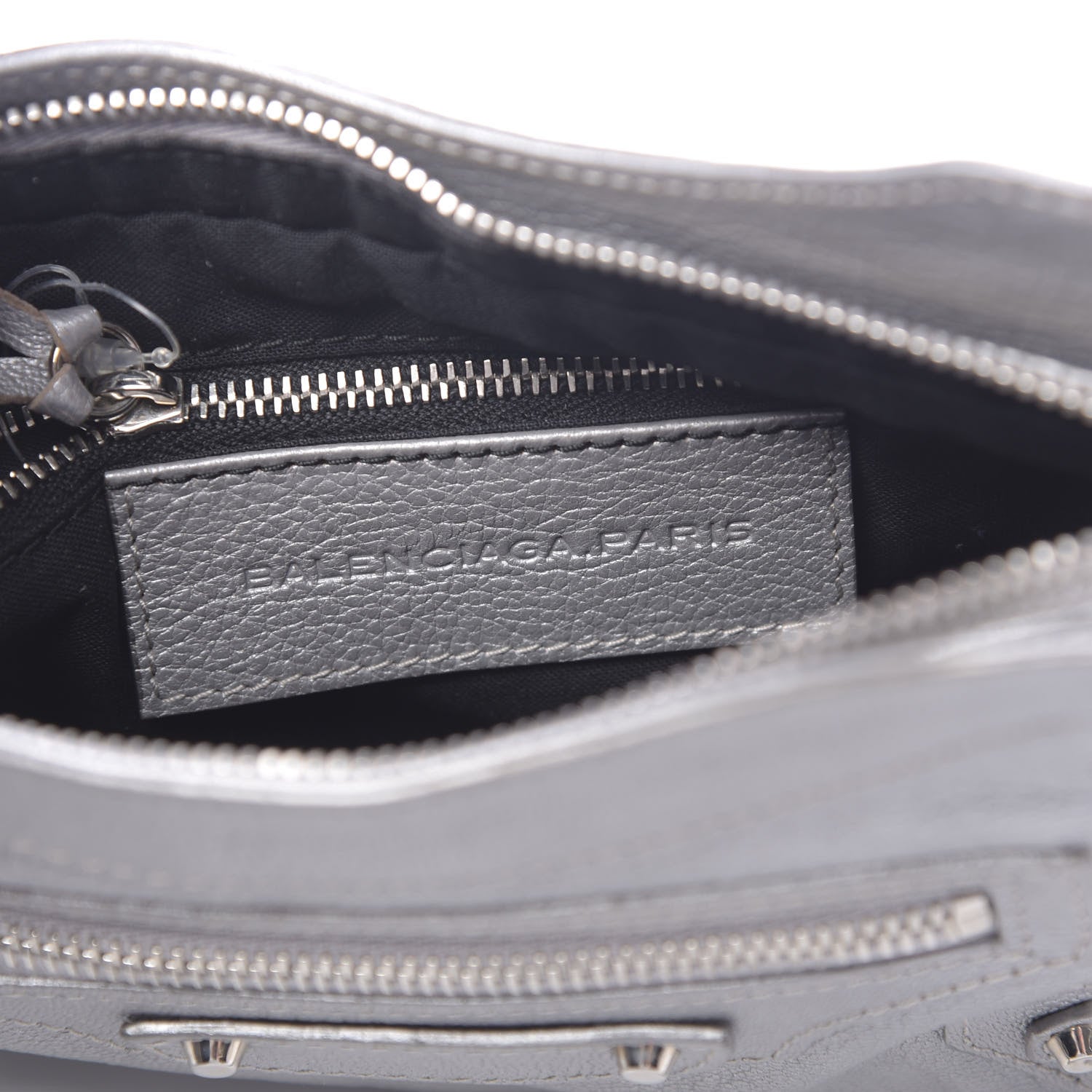 Balenciaga Chevre Classic Silver Hardware Hip Grey 7 of 11