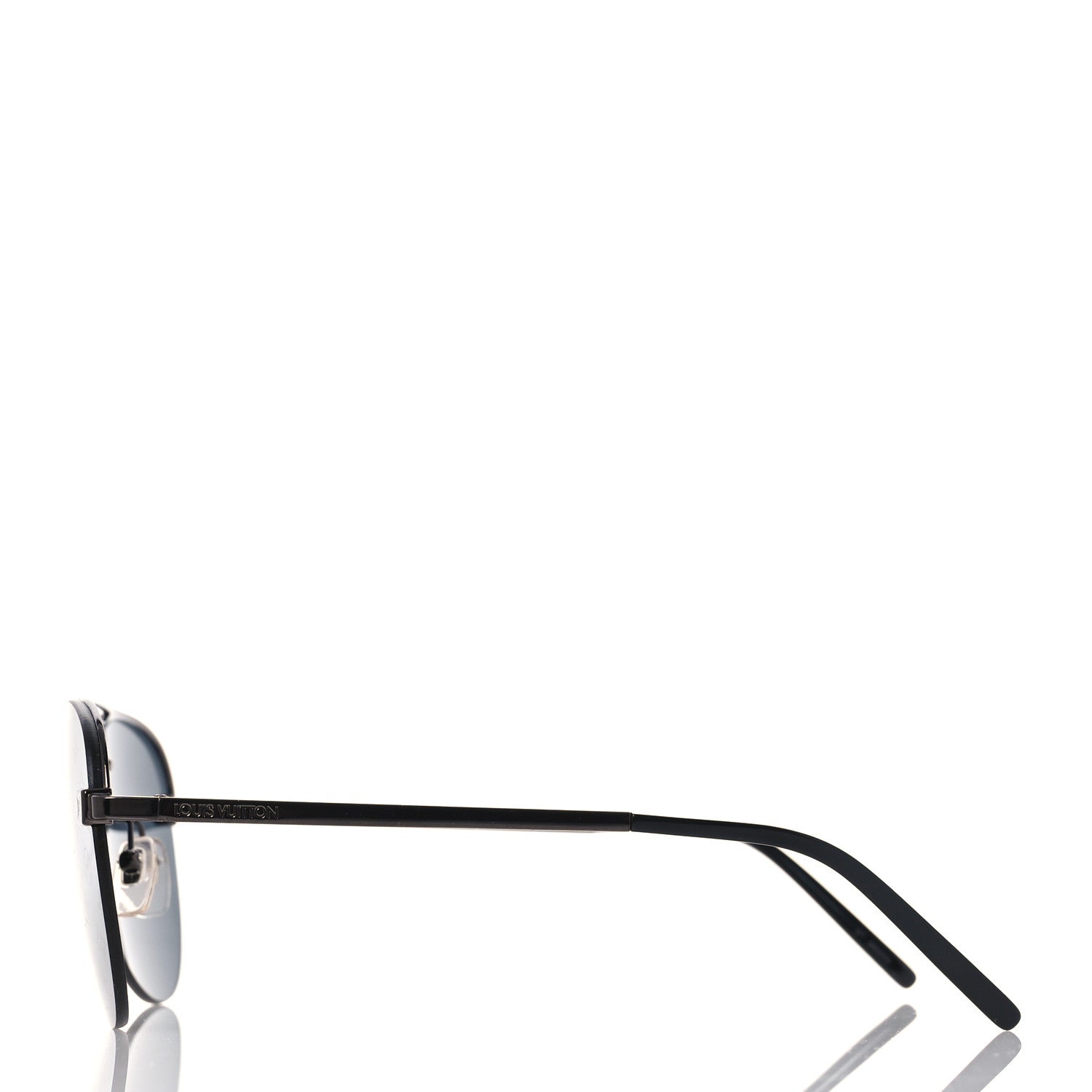 Louis Vuitton Metal Monogram Clockwise Sunglasses Z1019E Dark Gun 3 of 10