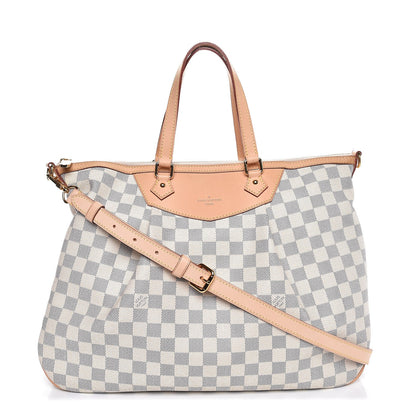 Louis Vuitton Damier Azur Siracusa GM 1 of 8