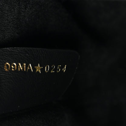 Christian Dior Calfskin Tweed Cannage Medium Toujours  Black White 15 of 23