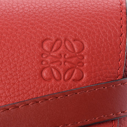 Loewe Grained Calfskin Mini Gate Crossbody Bag Scarlet Burnt Red 10 of 10