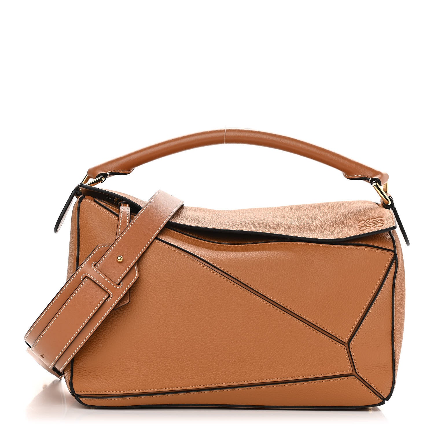 Loewe Calfskin Medium Puzzle Bag Light Caramel 1 of 10
