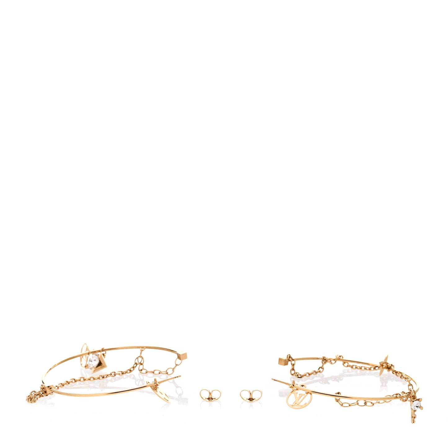 Roman Holidays Hoop Earrings Gold