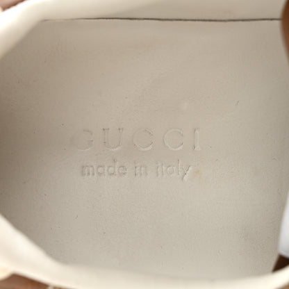 Gucci Calfskin GG Monogram Womens Platform 55mm Sneakers 36.5 Hezelnut Beige Ebony Mystic White 6 of 10