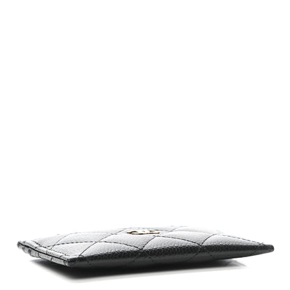 Chanel Caviar Quilted Card Holder Black 4 of 9
