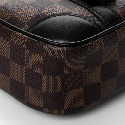 Louis Vuitton Damier Ebene Valisette Souple BB Black 8 of 9