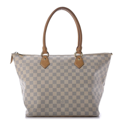 Louis Vuitton Damier Azur Saleya MM 1 of 8