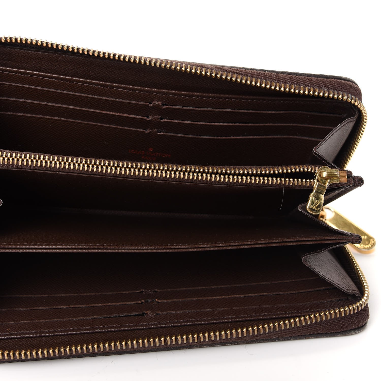 Louis Vuitton Damier Ebene Zippy Wallet 5 of 7