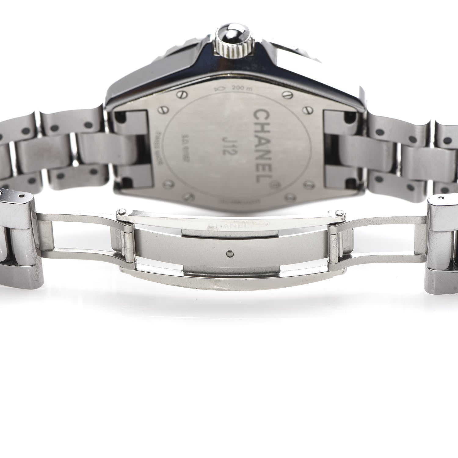 Chanel Titanium Ceramic 38mm J12 Chromatic Automatic Watch 7 of 7